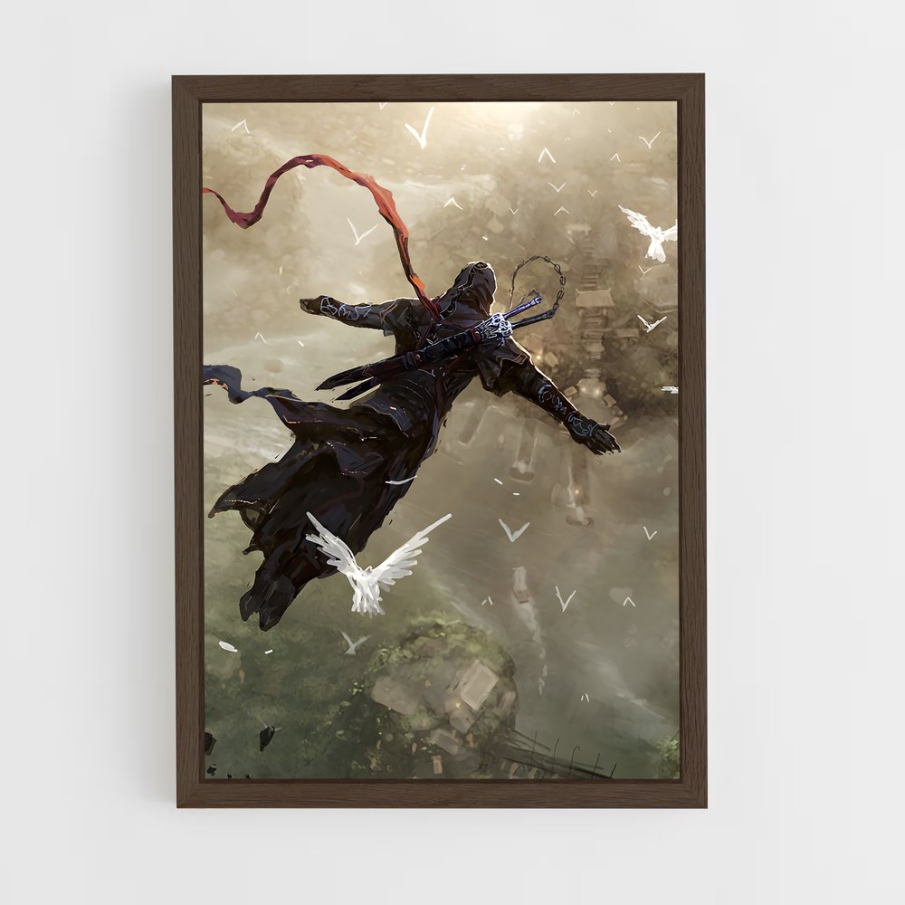 Poster L'Assassin Volant – affiche Assassin's Creed (vue 5)